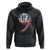 Harris Supporter Hoodie Kamala Comma La American Flag US President Election TS09 Black Print Your Wear