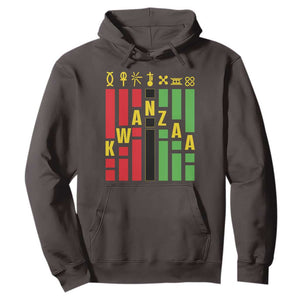 7 Principles Of Kwanzaa African American Hoodie TS09 Dark Chocolate Print Your Wear