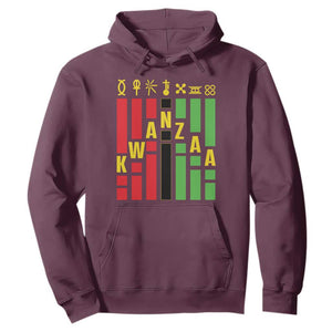 7 Principles Of Kwanzaa African American Hoodie TS09 Maroon Print Your Wear