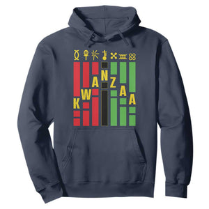 7 Principles Of Kwanzaa African American Hoodie TS09 Navy Print Your Wear