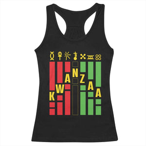 7 Principles Of Kwanzaa African American Racerback Tank Top TS09 Black Print Your Wear