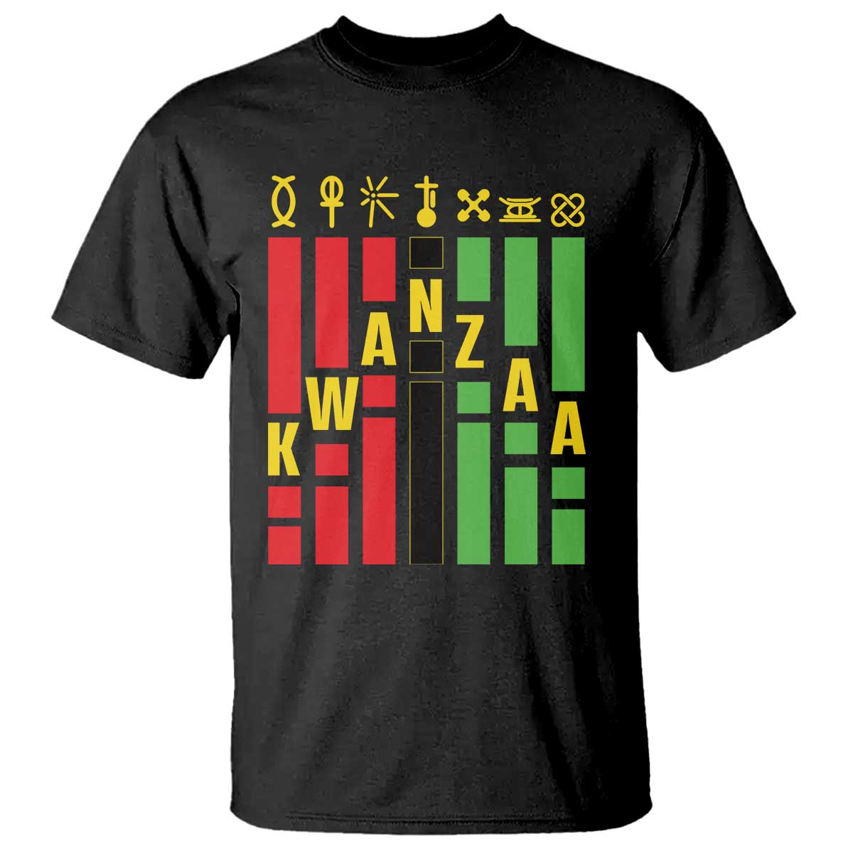 7 Principles Of Kwanzaa African American T Shirt TS09 Black Print Your Wear