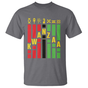 7 Principles Of Kwanzaa African American T Shirt TS09 Charcoal Print Your Wear