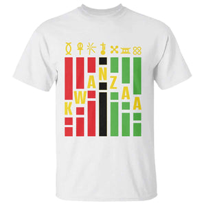 7 Principles Of Kwanzaa African American T Shirt TS09 White Print Your Wear