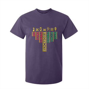 African American 7 Principles Of Kwanzaa T Shirt For Kid TS09 Purple Print Your Wear