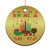 African American Kwanzaa Is Lit Christmas Ornament TS09 Print Your Wear