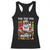 Merry Kwanzaa Racerback Tank Top African American Santa Black Christmas TS09 Black Print Your Wear