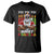 Merry Kwanzaa T Shirt African American Santa Black Christmas TS09 Black Print Your Wear