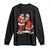 African American Christmas Long Sleeve Shirt Black Santa Mr Mrs Claus Dancing TS09 Black Print Your Wear