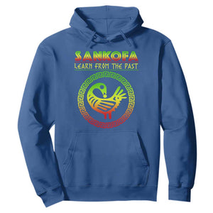 Black History Month Hoodie Sankofa Learn From The Past African Bird TS09 Royal Blue Printyourwear