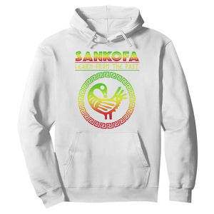 Black History Month Hoodie Sankofa Learn From The Past African Bird TS09 White Printyourwear