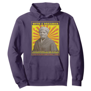 Harriet Tubman Hoodie Every Great Dream Begins With A Dreamer Black History Month TS09 Purple Printyourwear