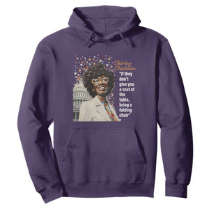 Shirley Chisholm Hoodie If They Don't Give You A Seat Black History Month TS09 Purple Printyourwear