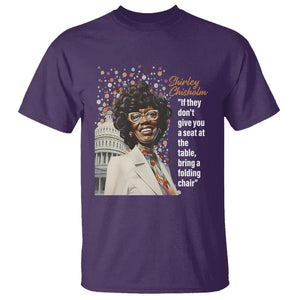 Shirley Chisholm T Shirt If They Don't Give You A Seat Black History Month TS09 Purple Printyourwear