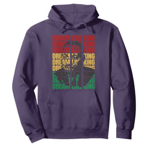 Martin Luther King Jr. Hoodie Dream Like King MLK Civil Rights Leaders Black History Month TS09 Purple Printyourwear