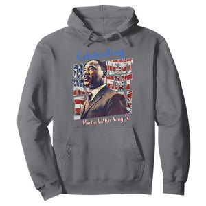 Martin Luther King Jr. Hoodie MLK Day Movement Moment Man Black History Month TS09 Charcoal Printyourwear