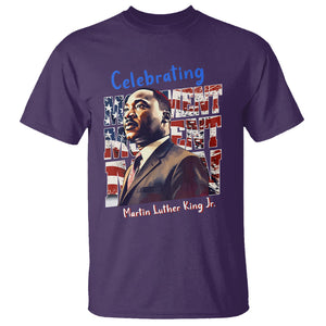 Martin Luther King Jr. T Shirt MLK Day Movement Moment Man Black History Month TS09 Purple Printyourwear