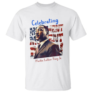 Martin Luther King Jr. T Shirt MLK Day Movement Moment Man Black History Month TS09 White Printyourwear