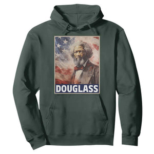 Frederick Douglass Hoodie African American Hero Black History Month TS09 Dark Forest Green Printyourwear