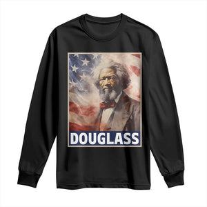 Frederick Douglass Long Sleeve Shirt African American Hero Black Civil Rights TS09 Black Print Your Wear