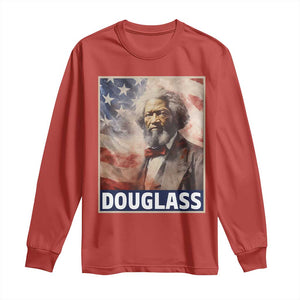 Frederick Douglass Long Sleeve Shirt African American Hero Black Civil Rights TS09 Red Print Your Wear