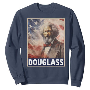 Frederick Douglass Sweatshirt African American Hero Black History Month TS09 Navy Printyourwear