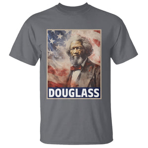 Frederick Douglass T Shirt African American Hero Black History Month TS09 Charcoal Printyourwear