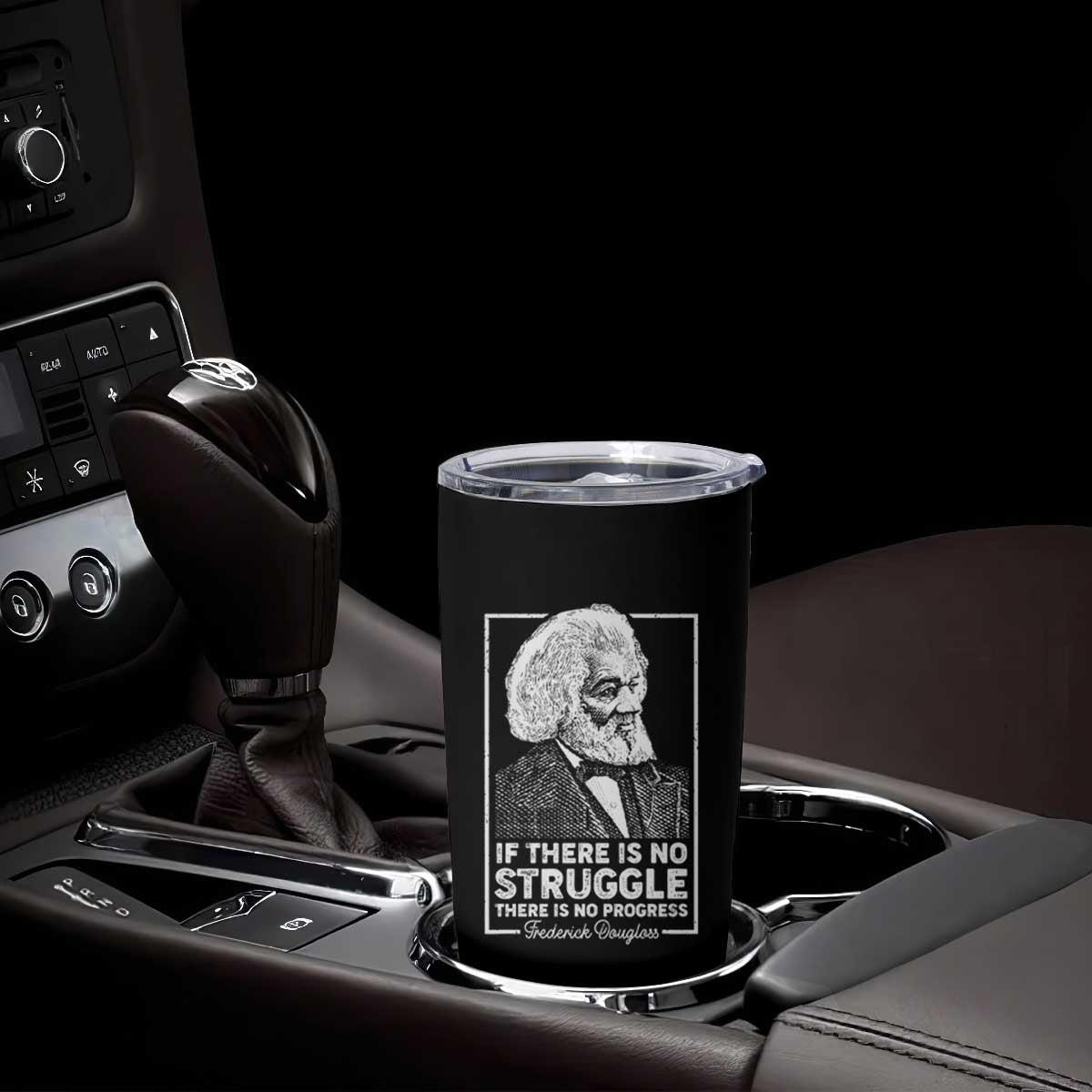 Frederick Douglass Tumbler Cup If There Is No Struggle There Is No Progress Black History Month TS09 Print Your Wear