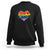 Father's Day LGBT Pride Sweatshirt I Love My Two Dads TS09 Black Print Your Wear