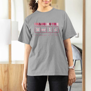 Teacher T Shirt For Women Changing The World One Phoneme At A Time TS09 Sport Gray Print Your Wear