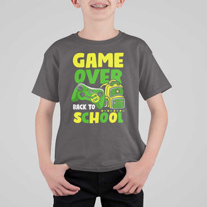 Funny Game Over Back To School T Shirt For Kid TS09 Dark Chocolate Print Your Wear