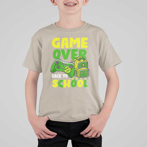 Funny Game Over Back To School T Shirt For Kid TS09 Sand Print Your Wear