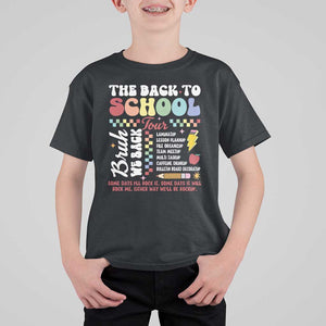 Funny The Back To School Tour T Shirt For Kid TS09 Black Print Your Wear