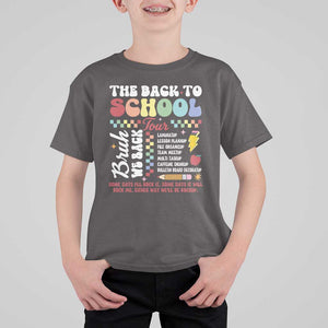 Funny The Back To School Tour T Shirt For Kid TS09 Dark Chocolate Print Your Wear