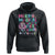 1st Grade Mermaid Unicorn Hoodie Making Magical Waves In First Grade TS09 Black Print Your Wear