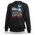 1st Grade Mermaid Sweatshirt Making Magical Waves In First Grade TS09 Black Print Your Wear