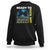 3rd Grade Soccer Player Sweatshirt Ready To Kick Off Third Grade TS09 Black Print Your Wear