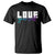 Love Yourself Semicolon Suicide Prevention T Shirt TS09 Black Print Your Wear