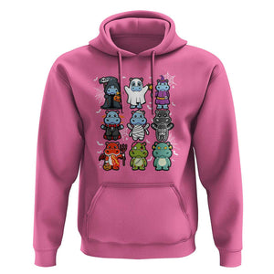 Halloween Cute Baby Pygmy Hippo Hoodie TS09 Azalea Print Your Wear