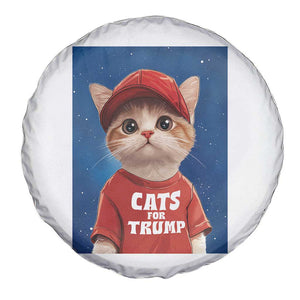 Trump Cat Spare Tire Cover Cute Cats For Trump American President TS09 Print Your Wear