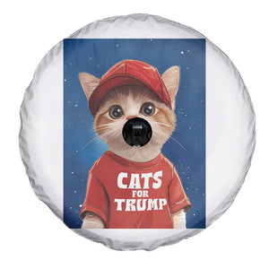 Trump Cat Spare Tire Cover Cute Cats For Trump American President TS09 Print Your Wear