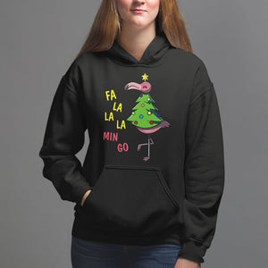 Fa La La Mingo Flamingo Hawaiian Christmas Tree Sweatshirt TS09 Sand Printyourwear