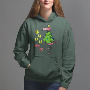 Fa La La Mingo Flamingo Hawaiian Christmas Tree Sweatshirt TS09 Printyourwear