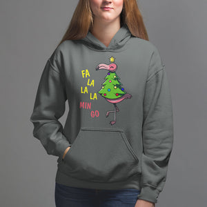 Fa La La Mingo Flamingo Hawaiian Christmas Tree Sweatshirt TS09 Printyourwear