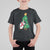 Funny Penguin With Christmas Tree Tangled Xmas Light T Shirt For Kid TS09 Sand Printyourwear