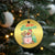 Tis The Season Xmas Christmas Ornament Groovy Retro Gingerbread Hot Cocoa TS09 Print Your Wear