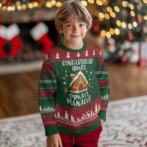 Xmas Baking Ugly Christmas Sweater Gingerbread House Project manager Decorating TS09 Christmas Print Your Wear