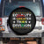 Black History Month Spare Tire Cover Equality Is Greater Than Division TS09 No hole Black Print Your Wear