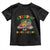 Stepping Into Black History Month Toddler T Shirt TS09 Black Print Your Wear