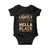 Melanin African Pride Baby Onesie Lightly Melanated Hella Black Black History TS09 Black Print Your Wear